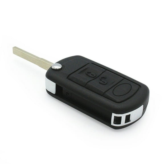 NFTIGB 3 Buttons BTN Remote Key Fob Case Replacement For Range Rover LR3 2005 2006 2007 2008 2009 ABS Black 2.76 inches / 7 cm High Quality