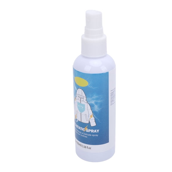 NFTIGB 3-Pack Anti-Static Spray for Clothes & Hair, Instantly Eliminates Static Cling, Fabric Wrinkle Remover & Refresher, 100ml Each (3.38 fl oz / 100 ml), Unscented