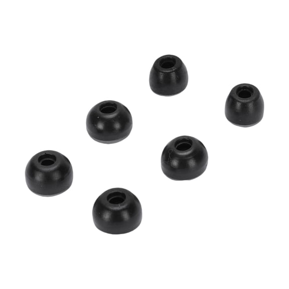NFTIGB 3 Pairs Memory Foam Earbud Tips Fit for Galaxy Buds 3 Pro Wireless Earbuds S/M/L Noise Canceling Replacement Cap Tip Cover Accessories Black (10 inches / 25.4 cm)