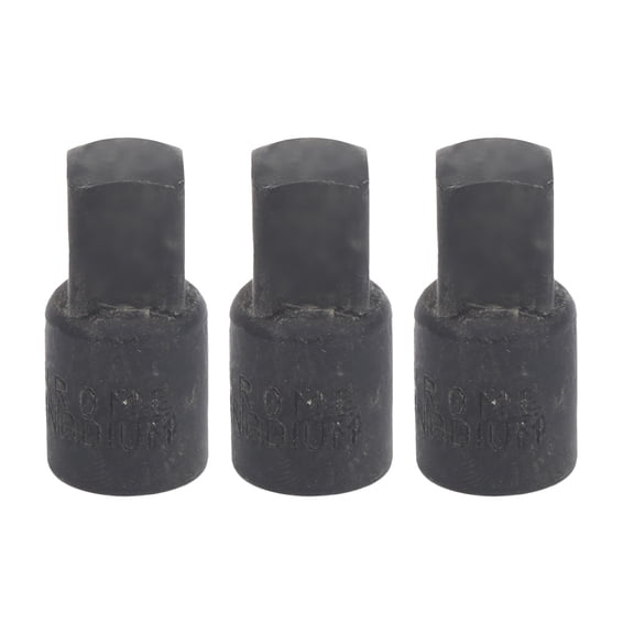 NFTIGB 3-Piece Socket Adapter Set 3/8-Inch to 1/2-Inch Ratchet Wrench Converter High Carbon Steel Heavy Duty Conversion Tool for Automotive and Home Repair (1.4 Inches / 36.7 mm Length)