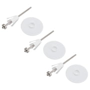 NFTIGB 3 Set Universal Sewing Machine Spool Pin Auxiliary Replacement Parts Thread Stand Shaft Tray Clamp Accessories 5.91 inches / 15 cm