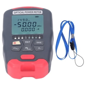 NFTIGB 3-in-1 20KM Fiber Optic Power Meter & Visual Fault Locator VFL, Net Cable Tester with LED Light, -50 to +26dBm