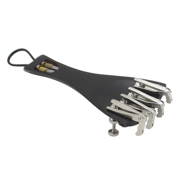 NFTIGB 3 in 1 Ebony Tailpiece with Nylon Rope Fine Tuners Kits Set for 4/3 4/4 Violin Replacement Part [cite: 1, 9]