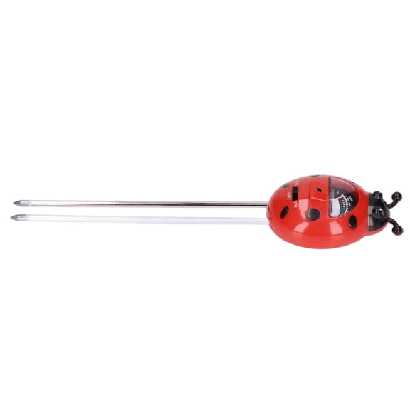 NFTIGB 3-in-1 Soil Moisture Meter, Ladybug Shape pH Tester, Plant Care Accessory, 11 inches / 28 cm
