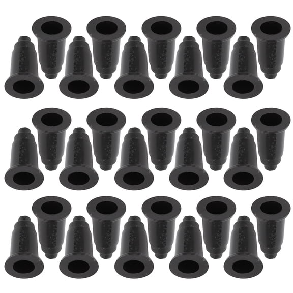 NFTIGB 30 Pieces Plastic Adjustable Height Aquarium Bottom Filter Plate Bracket Fish Tanks Filtration Grid Board Support Accessory Black For Under Gravel System Multi-Stage Filter Essential Parts