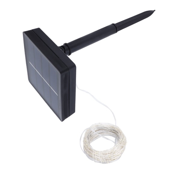 NFTIGB 300 LED Solar String Lights Outdoor IP44 Waterproof Copper Wire Decorative Lighting 105 ft / 32 m Warm White for Garden Patio and Christmas Decorations