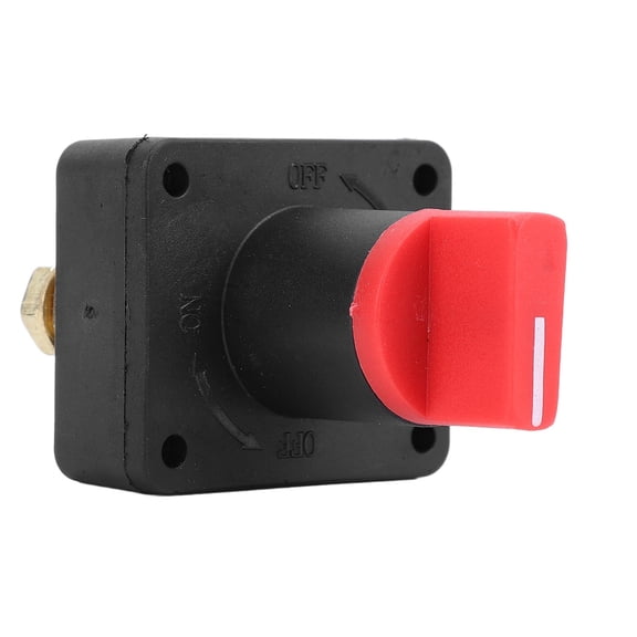 NFTIGB 300A Battery Disconnect Switch 2 Gears 12V 24V Battery Power Cut Isolator for Cars Trucks RVs Boats Yacht UTV, Universal Fit
