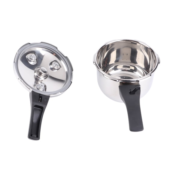 NFTIGB 304 Stainless Steel Pressure Cooker Fast Cooking Energy Efficient Soup Pot 2.11 qt (2L / 16cm)