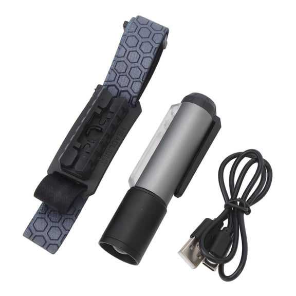 NFTIGB 30W LED Headlamp 180 Degree Rotation Rechargeable Flashlight Ultra Bright Long Shot Portable Headlight with Magnet, 5.51 inches / 14 cm Lightweight 3.52 oz / 100 g