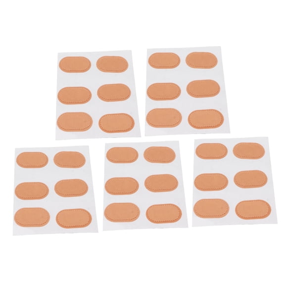 NFTIGB 30pcs Corn Callus Patch Distribute Foot Pressure Prevent Friction Soft Cotton Corn Cushions Pads Skin Color (6.3 inches / 16 cm)