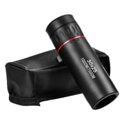 NFTIGB 30x25 Mini Monocular Pocket Prime Handheld Telescope with Carrying Bag for Hiking Camping Wildlife Observation and Concerts, Black