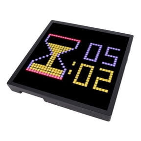 NFTIGB 32x32 LED Pixel Art Display Screen, Pixel Cloud Digital Picture Frame with APP Control for Gaming Room Desk Wall Decor, Black, 7.9 inches / 20 cm