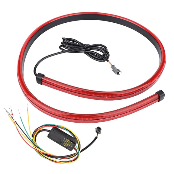 NFTIGB 35.4 inches / 90 cm High Mounted Brake Stop Lamp Car LED Rear Warning Signal Strip Light for Enhanced Safety[cite: 1]