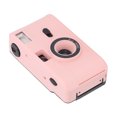 thumbnail image 1 of NFTIGB 35MM Film Camera Reusable Lightweight Vintage Retro Camera Built-in Flash with 28MM F/8 Lens 1/120s Shutter Speed Portable Photography Student Festival Gift, Pink, 1 of 9