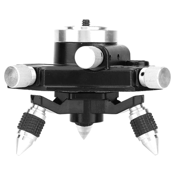 NFTIGB 360 Degree Standard Aluminum Alloy Tripod Stand Bracket with 1/4 in Thread for Laser Level