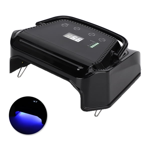 NFTIGB 36W Nail Gel Curing Light Rechargeable LED Digital Display Nail Polish Dryer, Fast Drying Nail Lamp with AU Plug for Salon and Home, 110-240V, 11.81 inches / 30.00 cm