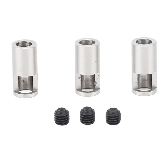 NFTIGB 3PCS 8mm / 0.31 inches to 5mm / 0.2 inches Pinion Reducer Sleeve Part for Sledge Remote Control Car M1.0 M1.5 Mold Motor Teeth Replacement