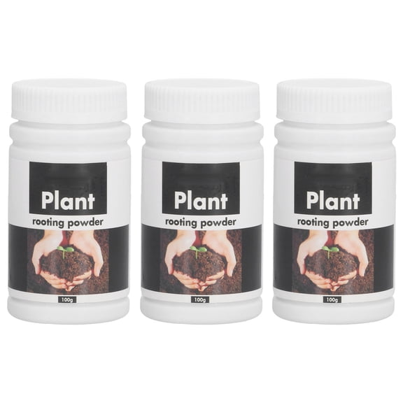 NFTIGB 3PCS Rooting Powder Amino Acid Plant Fruit Rooting Hormone Dust for Household Garden, 3.5 oz / 100 g Each