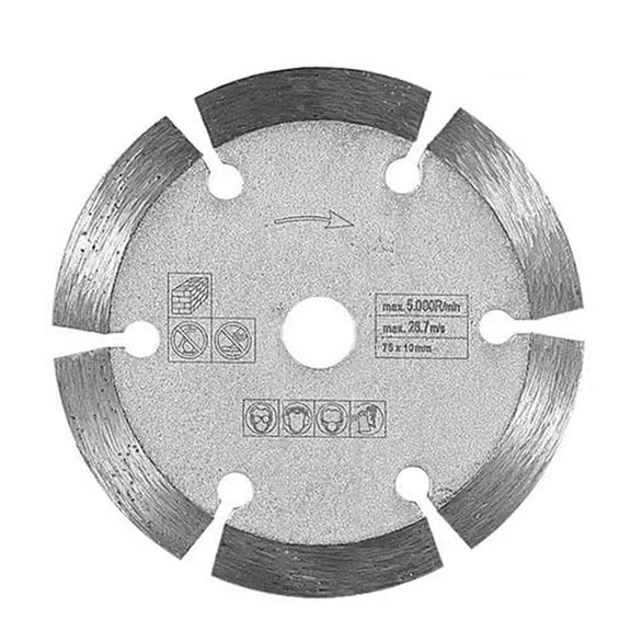 NFTIGB 3inch / 76.2mm Dolomite Cutting Blade Angle Grinder Sawblade for Tile Ceramic Concrete Marble High Resistance Grinding Wheel