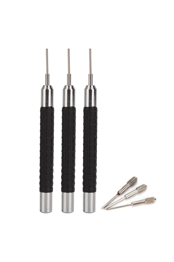 3pcs Alloy Watch Band Link Remover Pin Punch Watch Repairing Tool (3.54 inches / 9 cm)