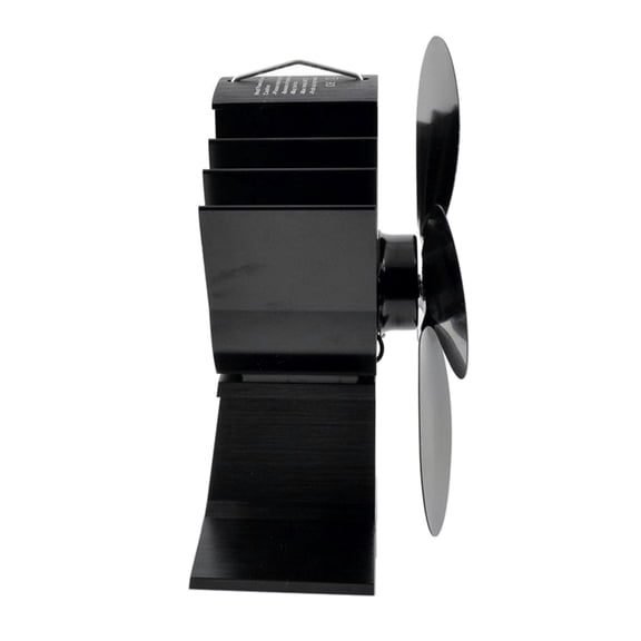 NFTIGB 4-Blade Heat Powered Stove Fan Thermodynamic Fireplace Fans Wood Log Burner Heat Distribution [cite: 1, 2]