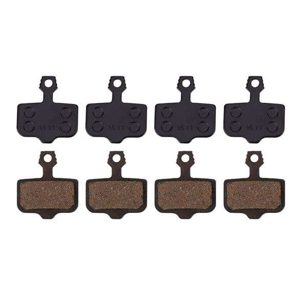 NFTIGB 4 Pairs Mountain Bike Metallic Resin Disc Brake Pads Replacement Set for Avid Elixir R CR MAG X0 XX DB Bicycles Cycling Accessories (1.18 inches / 30 mm)