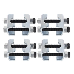 NFTIGB 4 Pcs Mini Coil Spring Compressor 2 Way Adjustable Spacer Carbon Steel Shocks Adjuster Tool (7.09 inches / 18 cm)