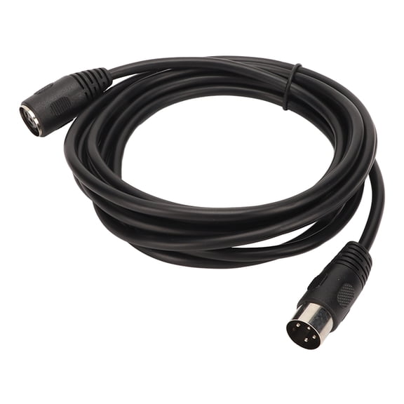 NFTIGB 4 Pin DIN Male to Female Connector Cable 9.8ft / 3m Premium Audio Video Adapter Extension Cord for Car AV Systems and Beauty Equipment Replacement Wire