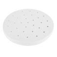 thumbnail image 1 of NFTIGB 400PCS Disposable Perforated Steamer Paper 9.4 Inches / 24 cm Round Non-Stick Steaming Basket Liners Mat Air Fryer Baking Sheets Kitchen Tools, 1 of 9