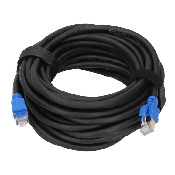 NFTIGB 40Gbps 2000Mhz Cat8 Ethernet Cable Gold Plated RJ45 Conductor LAN Wires, 8m / 26.2 ft
