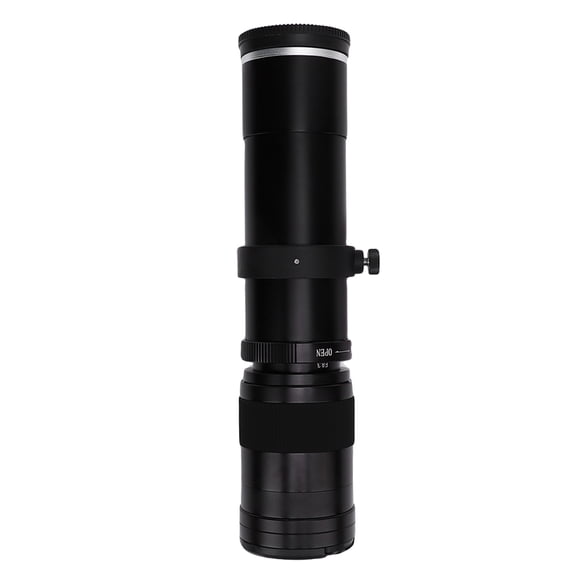 NFTIGB 420-800mm Telephoto Zoom Lens F8.3 Manual Focus for E Mount Mirrorless Cameras Black Kit (12.99 inches / 33 cm)