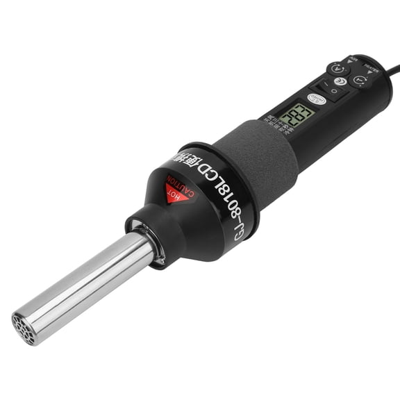 NFTIGB 450W LCD Adjustable Electronic Heat Hot Air Gun Desoldering Soldering Station IC SMD BGA for Repair and Rework, 12.99 inches / 33.0 cm Length, 220V Power Supply, Professional Hand Tool