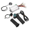 thumbnail image 1 of NFTIGB 48V 1000W Brushed Motor Controller Set with Twist Throttle Handle Keys Front Lamp Switch, E-Bike Conversion Kit for Electric Bicycle Scooters (9.05 x 6.69 x 3.93 inches / 23 x 17 x 10 cm), 1 of 9