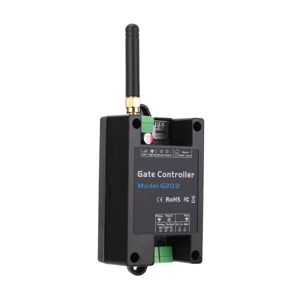 NFTIGB 4G Gate Opener Remote Smart Access Controller Switch G202 SMS Command Relay Wireless Garage Door Opener System Mobile Phone Accessible Entry
