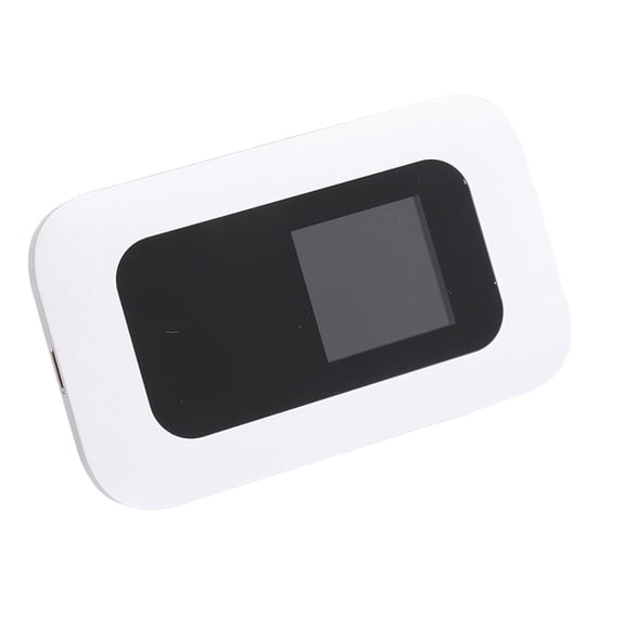 NFTIGB 4G WiFi Router White Micro Card Slot Up to 10 Users 1.44in LED Display 2100mAh Battery 4G LTE Router for Phone PC Tablet (4.33 inches / 11 cm)