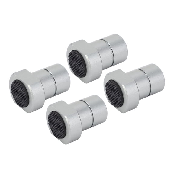 NFTIGB 4PCS Bench Dogs 3/4 Inch (19mm) Aluminum Alloy Anodized Surfaces Heavy Duty Workbench Stops Positioning Planing Stop Dog Clamps Essential Woodworking Accessories