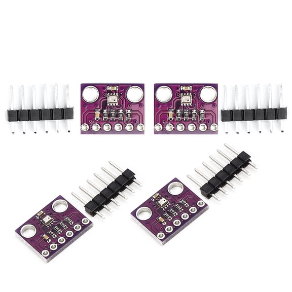 NFTIGB 4PCs Atmospheric Pressure Sensor Module GY-BMP280-3.3 High Precision Barometric Altimeter For Microcontrollers (Length: 2.36 inches / 6.0 cm)