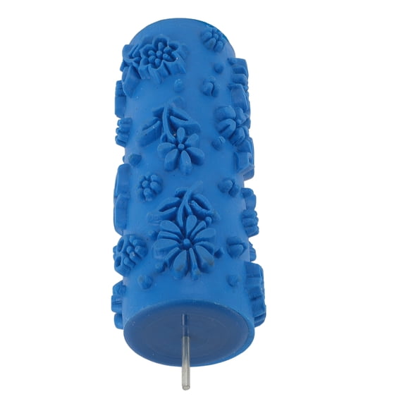 NFTIGB 5-Inch Patterned Paint Roller Texture Decorative Rubber Roller for DIY Painters (5 inches / 12.7 cm)
