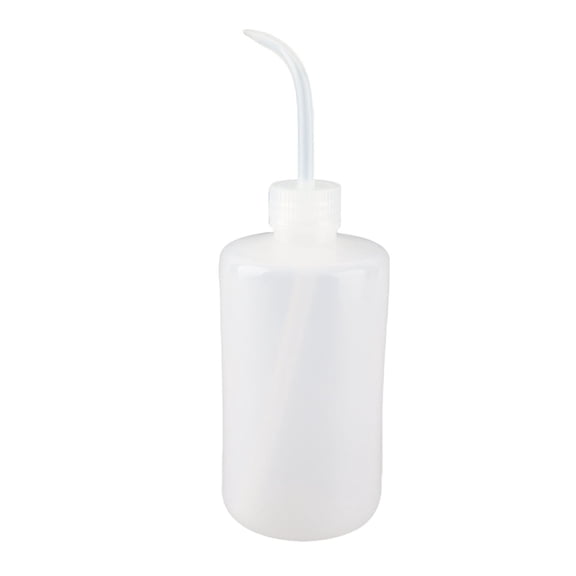NFTIGB 500ml / 16.9 oz Plastic Squeeze Watering Bottle Can for Succulent Plants, Narrow Mouth Watering Squeeze Bottle with Scale Marks for Indoor Garden, Lightweight Plant Squeeze Water Bottle