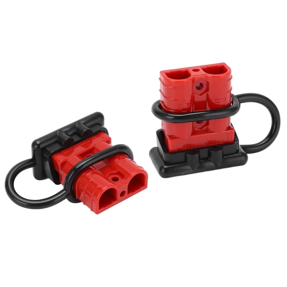 NFTIGB 50A 12-36VDC Battery Quick Connect Disconnect Wire Harness Plug Connector for 6-10/12 Gauge Cables, 600V Max, 12 Pieces