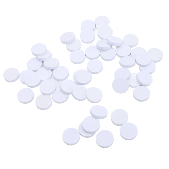 NFTIGB 50pcs 0.79 inches / 20mm Nail Buffing Disc Pedicure Shiner Tools Sandpaper Polishing Disc Nail Drill Buffing Pad for Manicure