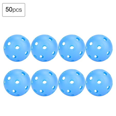 NFTIGB 50pcs Solid Color Hollow Air Flow Golf Practice Balls, Indoor Golf Balls for Children and Adults, Lightweight PE Material (Blue, 11.81 inches / 30 cm Pack) price history and forecast - NFTIGB TJ13318-03