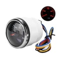 thumbnail image 1 of NFTIGB 52mm / 2.1 inches Marine Pointer Tachometer Gauge, Red Backlight Universal Mod Replacement Part for Motorcycle Car Truck Boat Gasoline Engine 9-32V, Black Finish, 1 of 9