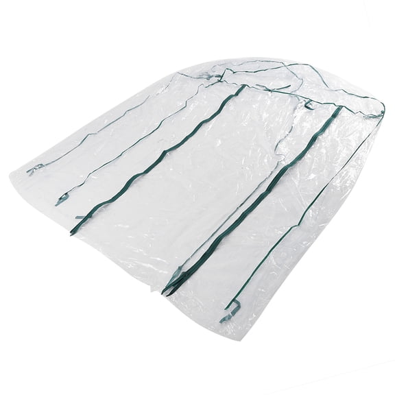 NFTIGB 56.3 x 28.7 x 76.8 inches Portable Garden Green House Warm Greenhouse Cover for Flower Plants, High-Quality Waterproof PVC Outdoor Gardening Accessory (143 x 73 x 195 cm)