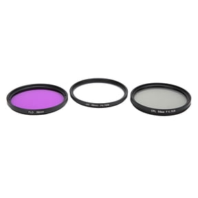 NFTIGB 58mm Optical Glass Lens Filter Kit UV CPL FLD with Storage Bag for DSLR Camera Photography Accessories Optical Glass Lens Filter