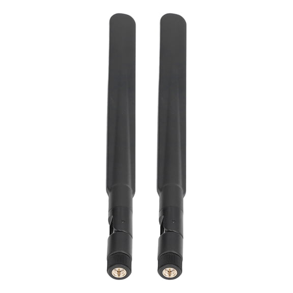 NFTIGB 5G High Gain Waterproof Omnidirectional Antenna 18DBI SMA Male Head 4900-5900MHz Signal Transmission For Wireless Router Network Card Bluetooth Module (7.87 inches / 20 cm Length 2Pcs)