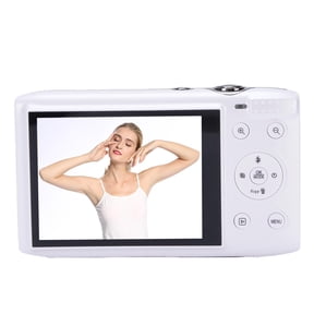 NFTIGB 5K Digital Camera 72MP 16X Zoom 2.8 Inch LCD Screen AF Autofocus with Flash Light WiFi Travel Photography White