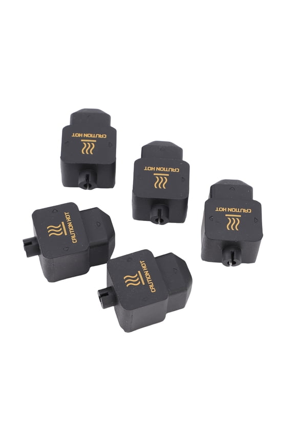 5Pcs Hotend Silicone Cover Replacement for Bambu Lab H2D and H2D Combo 3D Printer Extruder Heater Block Sleeve Sock Accessories Pack (3.94 inches / 10 cm Length)