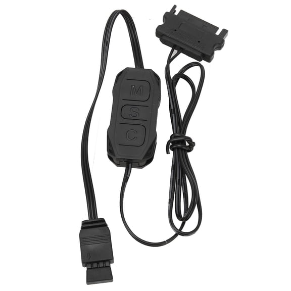 NFTIGB 5V 3Pin ARGB Controller Multiple Lighting Modes Manually Control RGB Fan Controller SATA Power