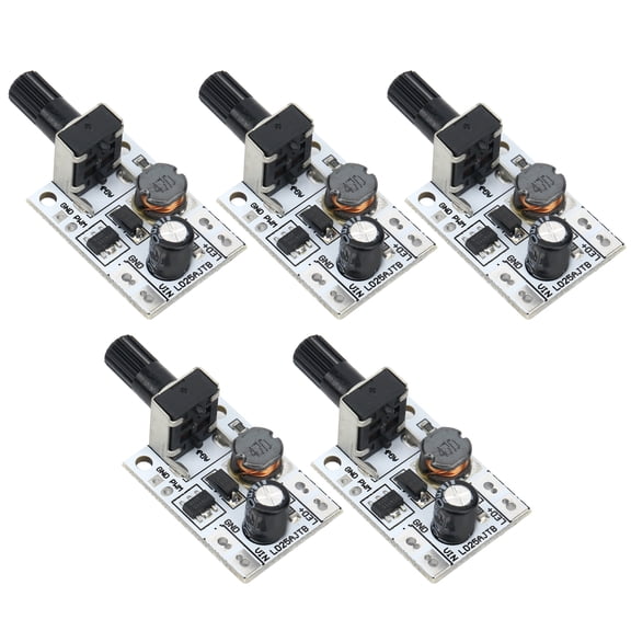 NFTIGB 5pcs DC 6-24V 20W Adjustable Brightness LED Driver Switch PWM Dimmer Controller[cite: 1]